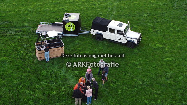 Luchtballon vaart Bats IkeAir 29-07-2025