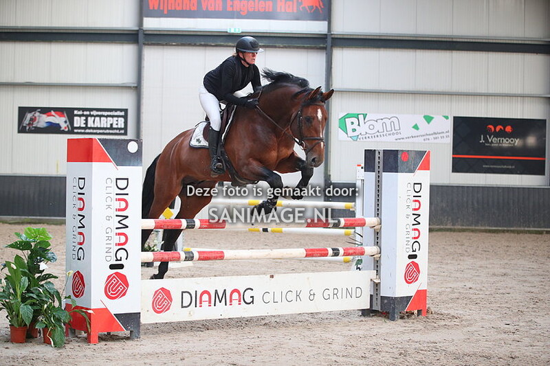 De Voornruiters De Meern Springen Paarden 19-01-2024 110 cm