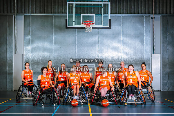 Orange Lions dames rolstoelbasketbal