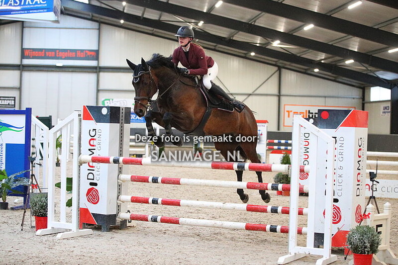 De Voornruiters De Meern Springen Paarden 18-03-2023 1.10 m