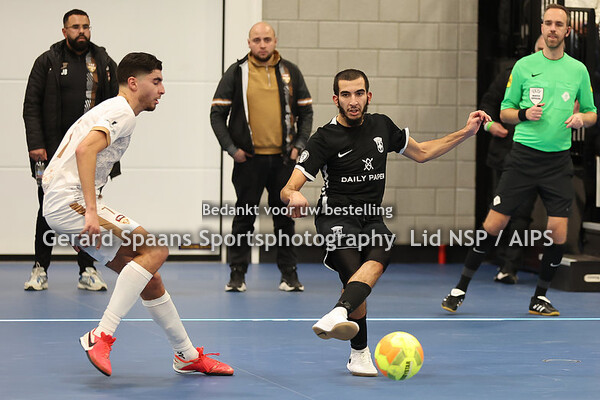 Zaalvoetbal VNS United v OS Lusitanos Daily Paper 24-nov-2023