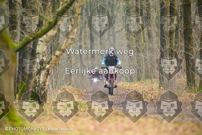 -- ONLINE -- OTR/ Offroad Rit Eext - spatborden rood en oranje