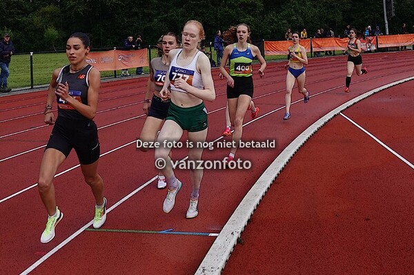 NK Atletiek U18 en U20 Utrecht 2024 foto's