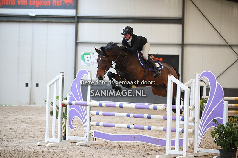 De Voornruiters de Meern springen paarden 15-03-2025 110 cm