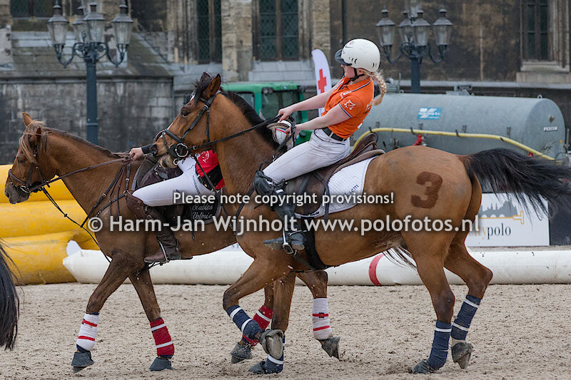 Horseball tijdens City Polo Maastricht