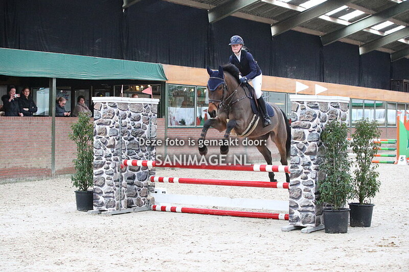 Stal Groenendaal springen paarden 12-01-2025 80/90 cm