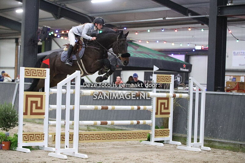 De Voornruiters De Meern Springen Paarden 02-11-2024 135 cm
