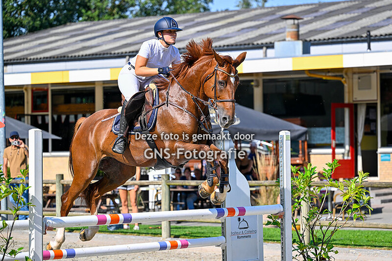 Springen Paarden RSC Breda zondag 10 september Klasse 100 - 105 cm.