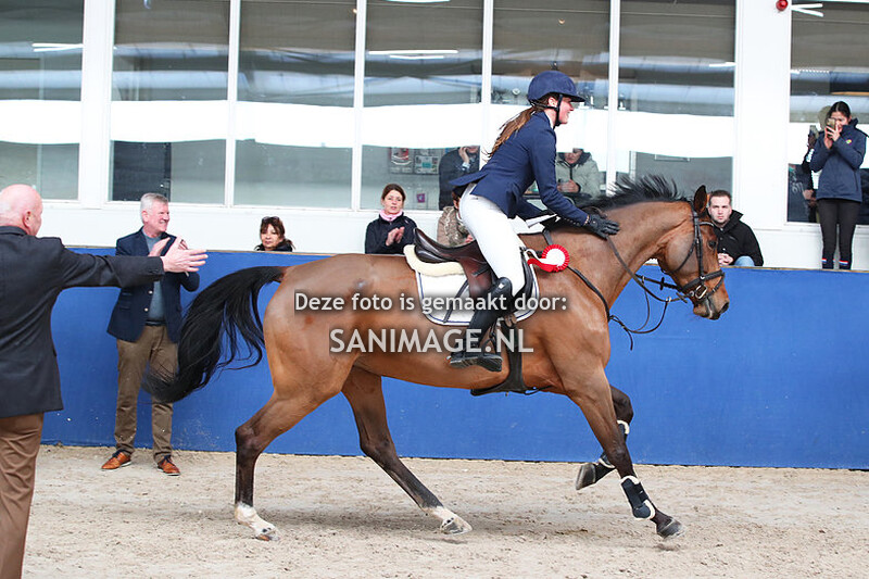 Indoorkampioenschappen KNHS Regio Utrecht Springen 12-02-2022 M