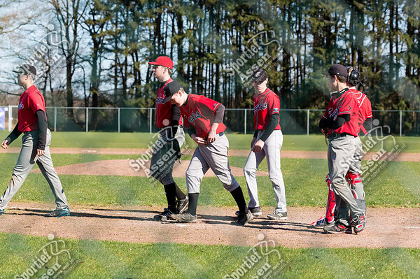 The Pioneers Aspiranten - Bedrocks Aspiranten honkbal 25 maart 2017