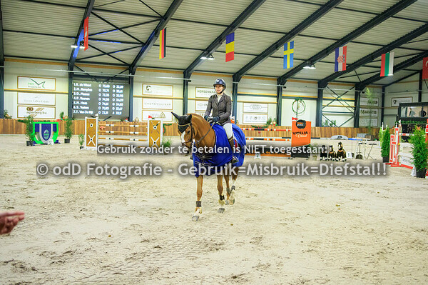 Jumping Indoor Leunen Paarden 140 06-01-24