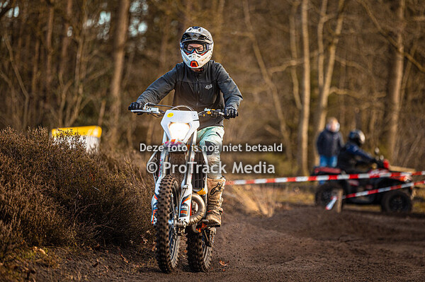 Blauwe en witte spatborden Offroad Staphorst