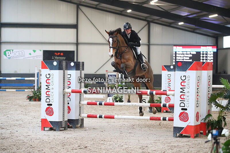 De Voornruiters De Meern Springen Paarden 20-01-2024 110cm