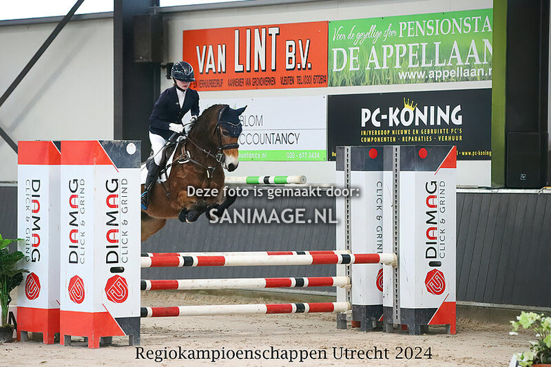 KNHS Regiokampioenschappen Utrecht 11-02-2024 Pony's 70/80/90 cm Cat.B/C