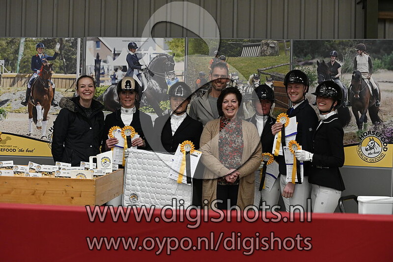 Prijsuitreiking Vierjarigen