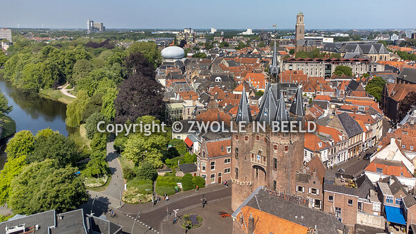 Zwolle - Dronefoto's