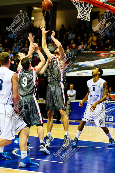 GasTerra Flames vs Rotterdam Basketbal College 7 januari 2014